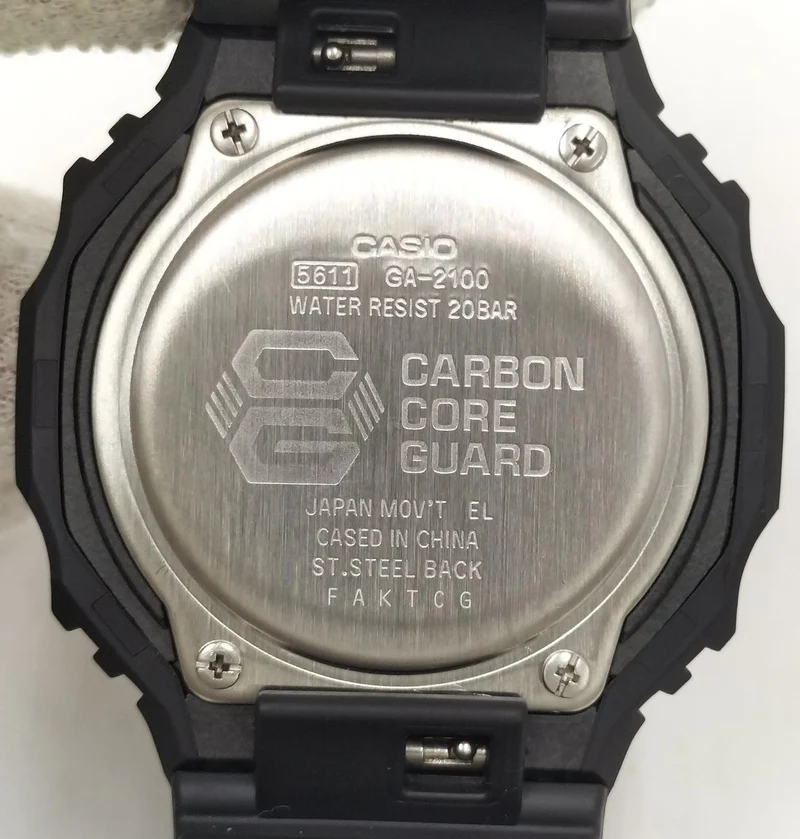 CASIO G-SHOCK Quartz GA-2100-1AJF