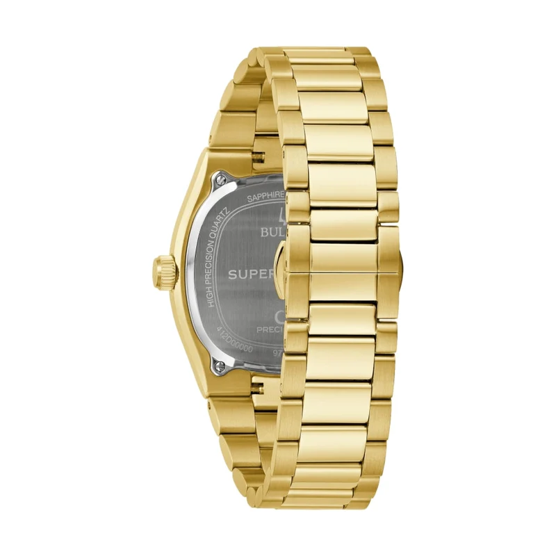 Super Seville HPQ Precisionist Gold-Tone 37.5mm - Silver on Bracelet