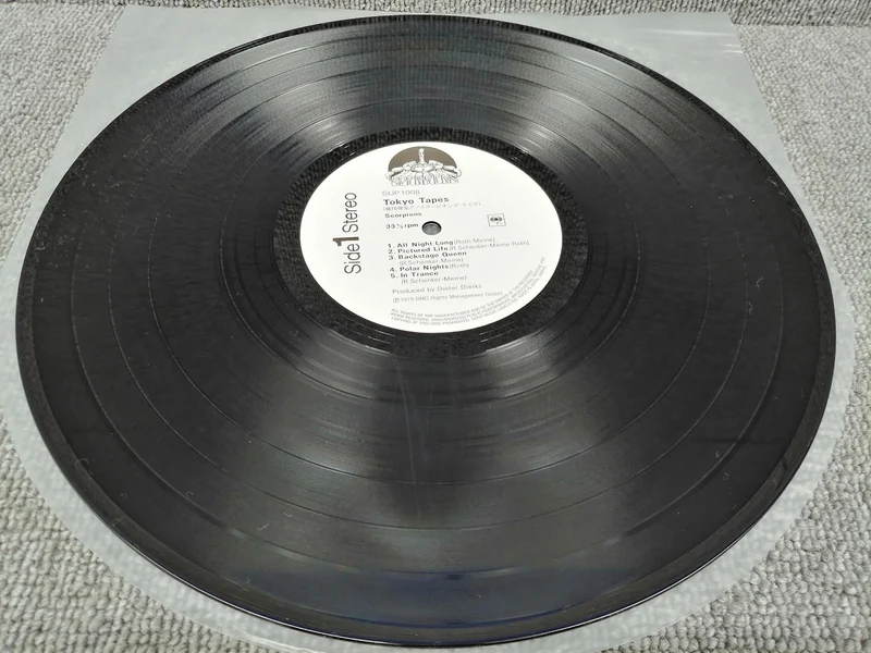SONY Analog Record SCORPIONS/TOKYO BÄNDER