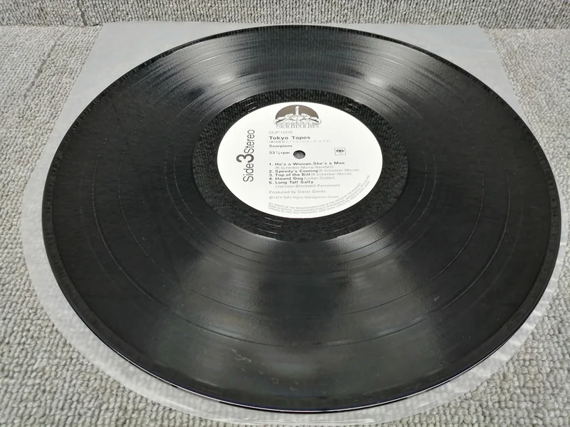 SONY Analog Record SCORPIONS/TOKYO BÄNDER