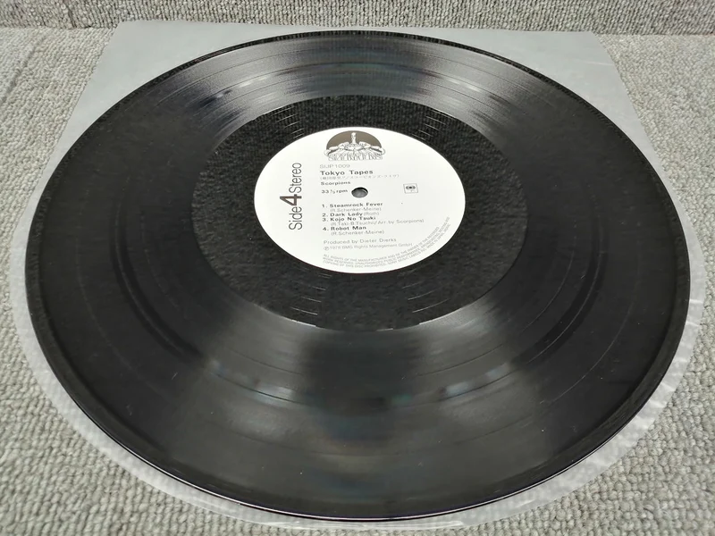 SONY Analog Record SCORPIONS/TOKYO BÄNDER
