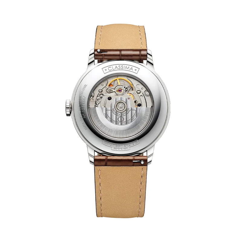 Classima 10263 Automatic 40mm - Silver on Leather Strap
