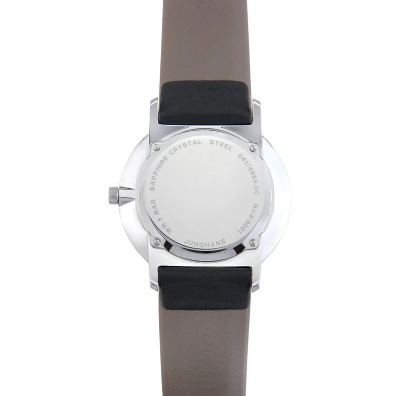 FORM Quartz 39.3mm - Silver on Leather Strap