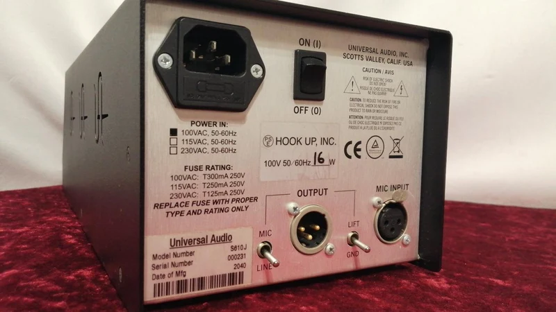 UNIVERSAL AUDIO DIGITAL Mikrofonvorverstärker SOLO/610