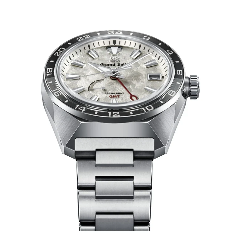 SBGE307 Sport Spring Drive GMT Titanium 44.5mm - Silver on Bracelet