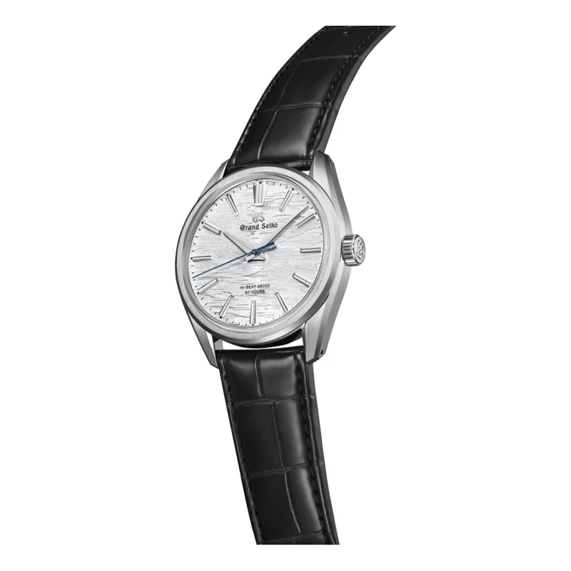 SLGW003 Evolution 9 Hi-Beat 36000 38.6mm - Silver on Leather Strap