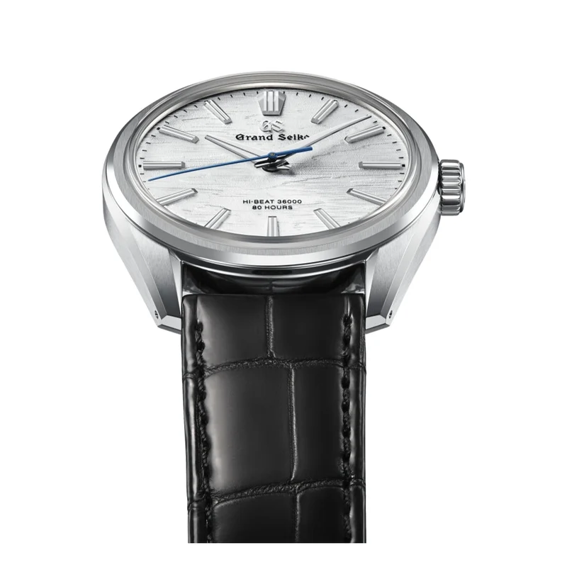 SLGW003 Evolution 9 Hi-Beat 36000 38.6mm - Silver on Leather Strap