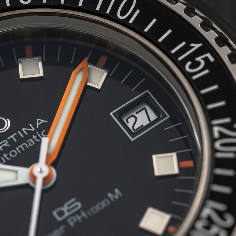 DS Super PH1000M 43.5mm - Black on Nylon Strap