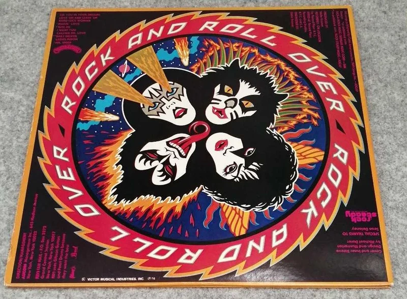 VICTOR Western Music ROCK AND ROLL OVER/KISS