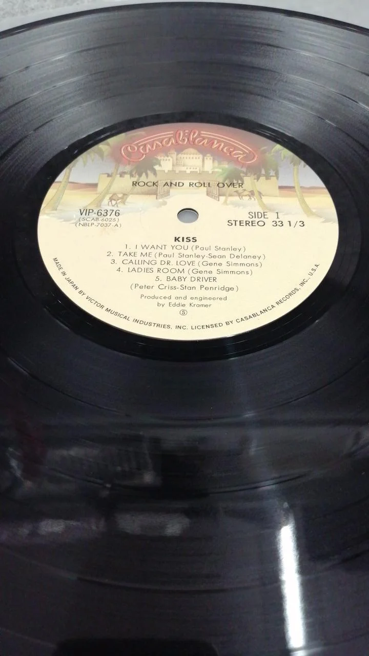 VICTOR Western Music ROCK AND ROLL OVER/KISS