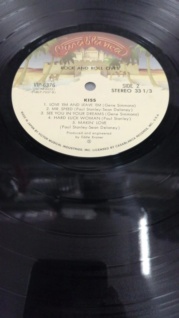 VICTOR Western Music ROCK AND ROLL OVER/KISS