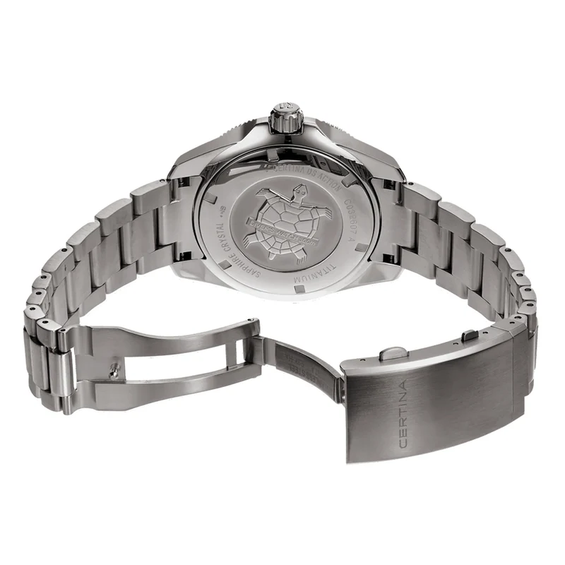 DS Action Diver Powermatic 80 43mm - Green on Bracelet