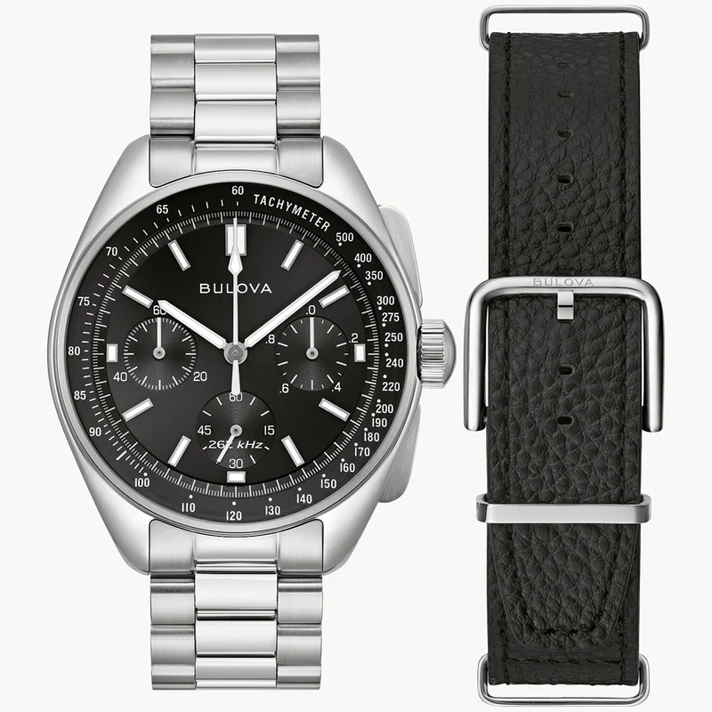 Lunar Pilot 43.5mm - Black on Bracelet