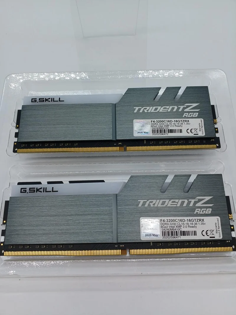 G.SKILL Arbeitsspeicher DDR4 8 GB × 2-Pack F4-3200C16D-16GTZRX