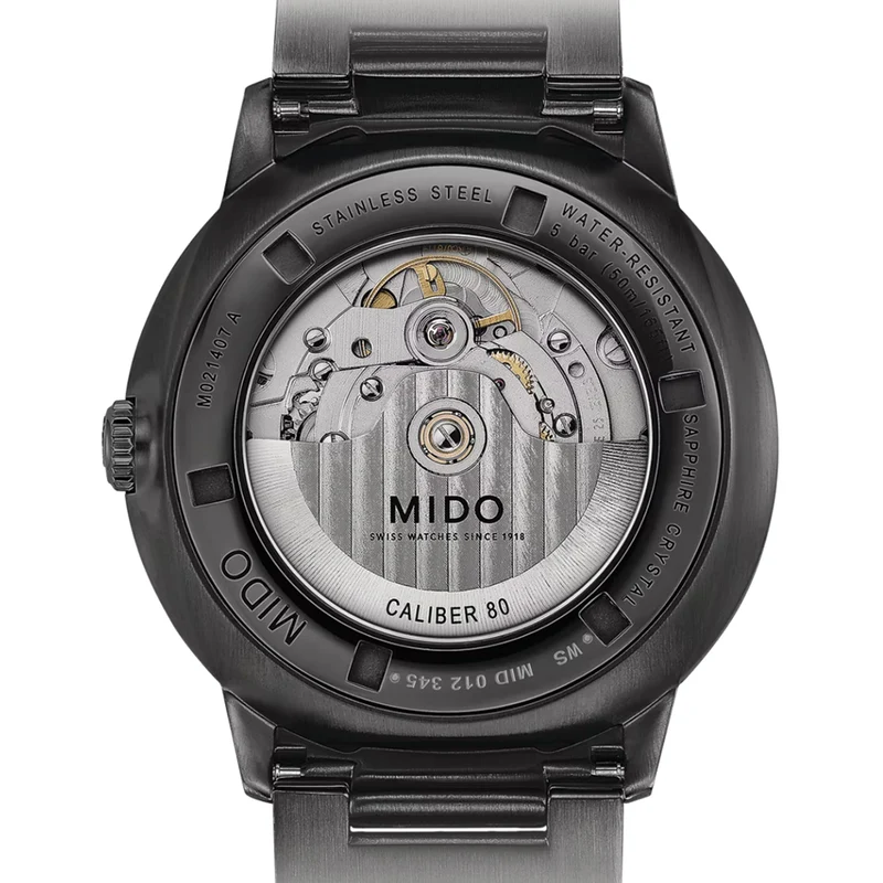 Commander Gradient Black PVD 40mm - Black on Bracelet