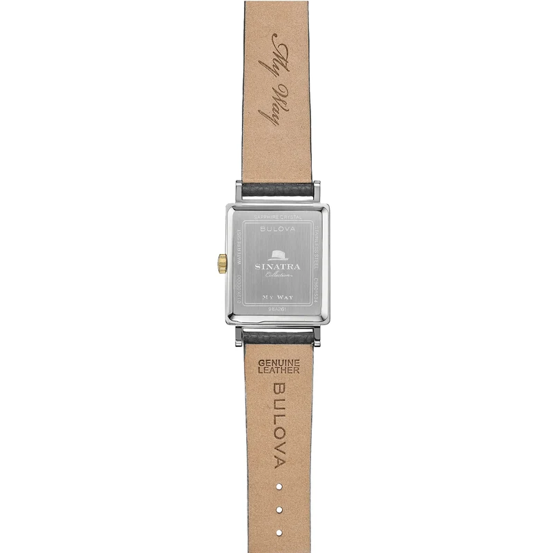My Way 29.5mm - Black on Leather Strap
