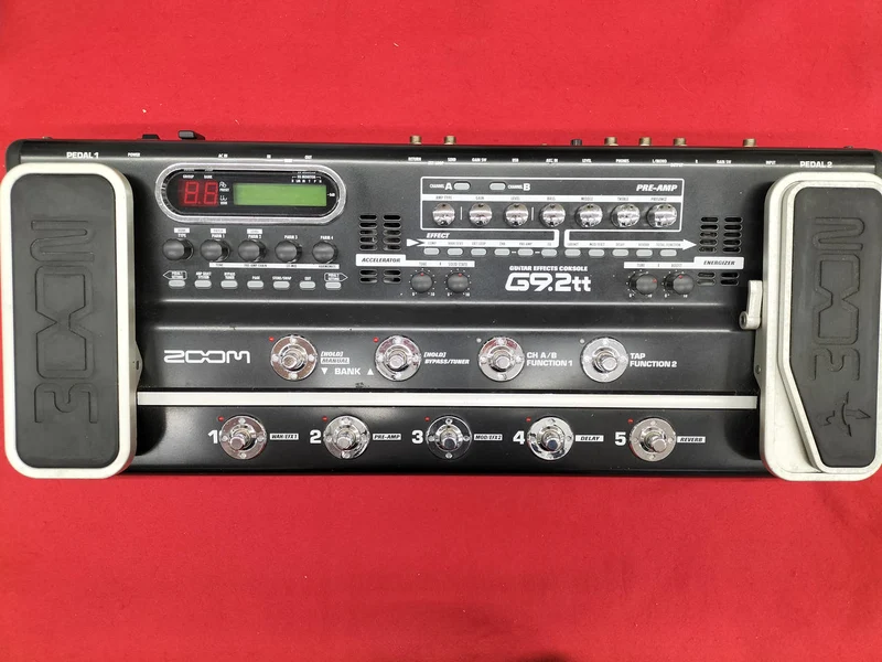 ZOOM Multi-Effektpedal G9.2TT
