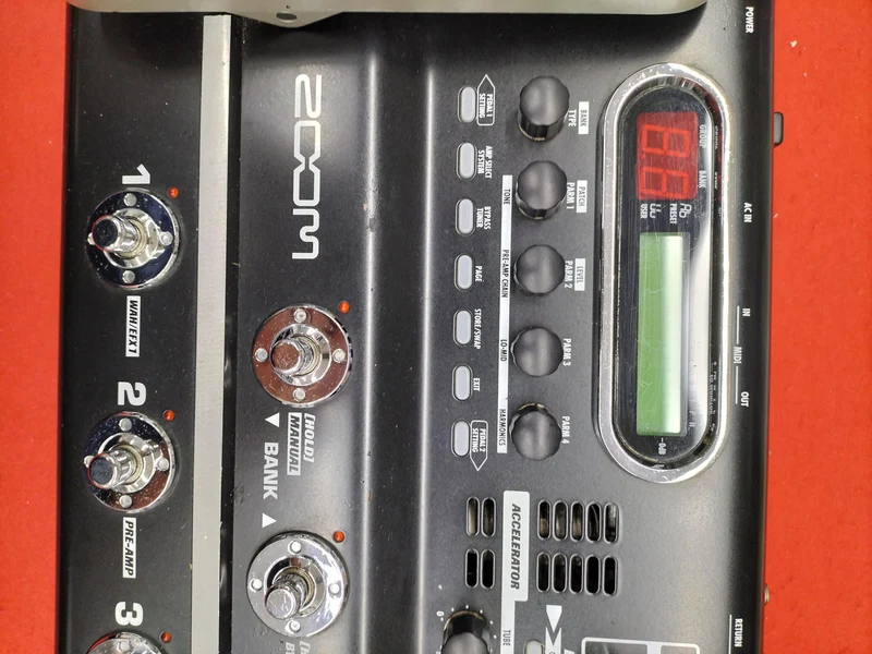 ZOOM Multi-Effektpedal G9.2TT