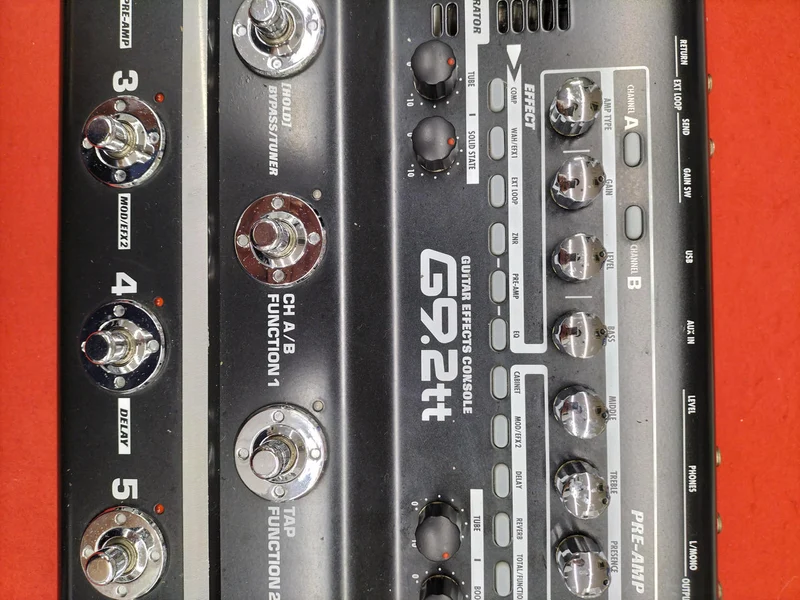 ZOOM Multi-Effektpedal G9.2TT