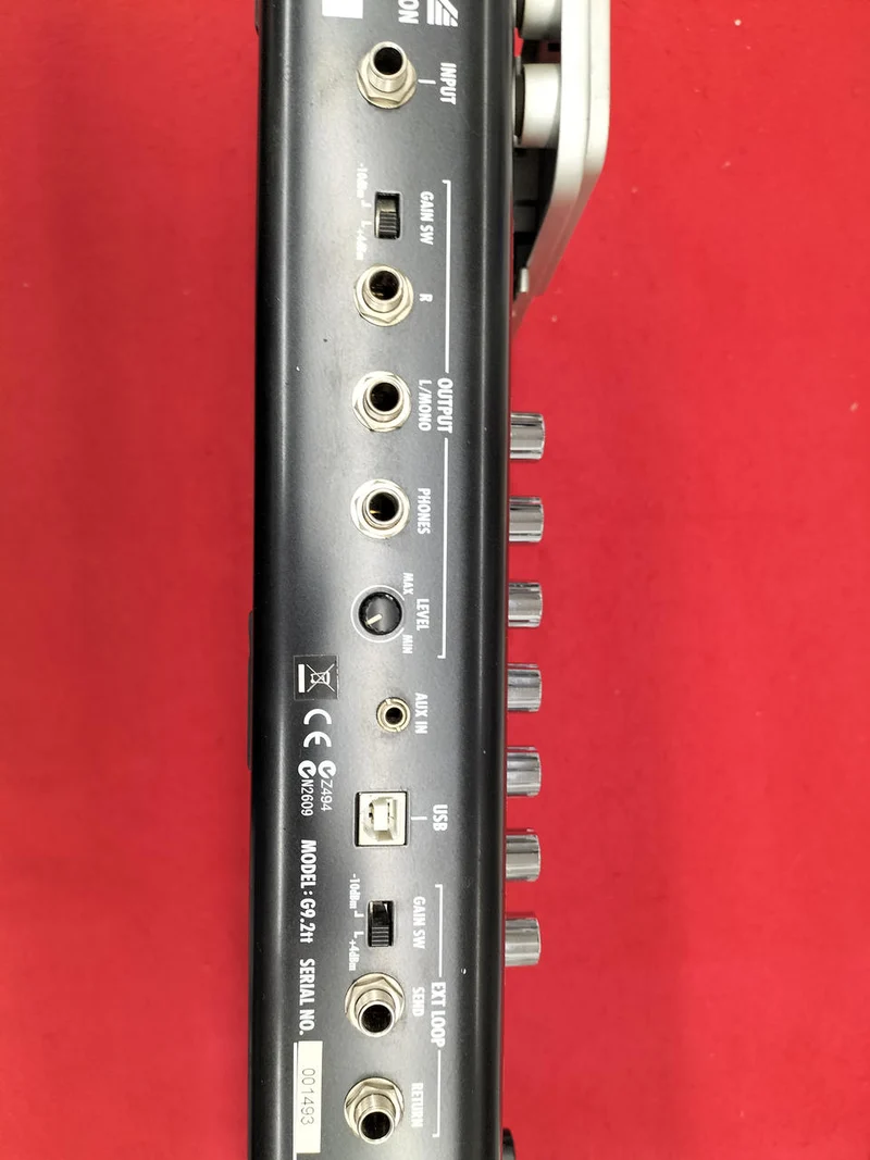 ZOOM Multi-Effektpedal G9.2TT