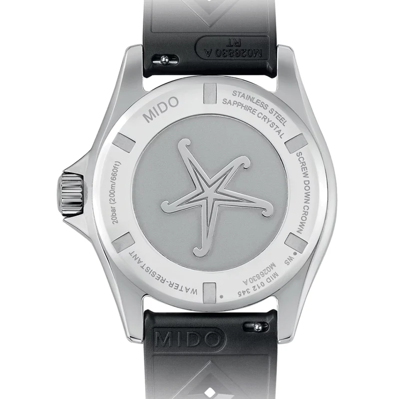 Ocean Star Tribute 40.5mm - Grey on Rubber Strap