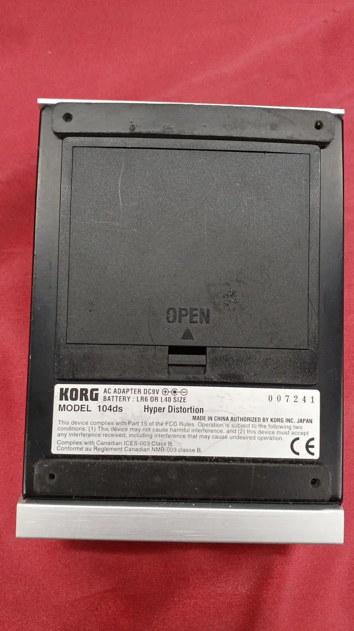 KORG Effektpedal: 104DS