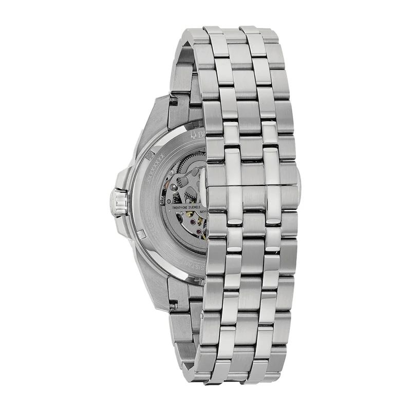 Sutton 43mm - Black Skeleton on Bracelet