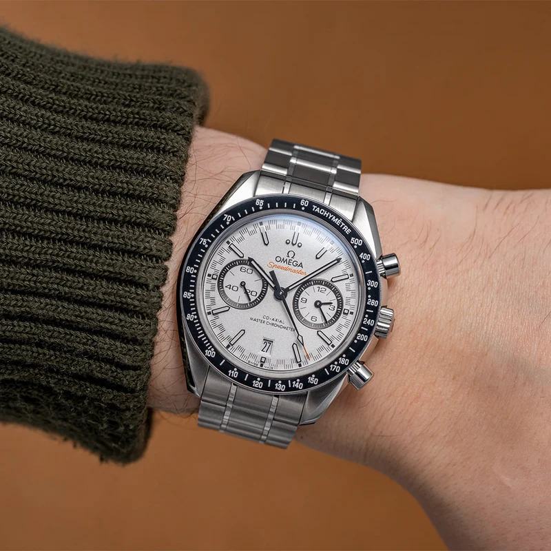 Speedmaster Racing Chronograph 44.25mm - White on Bracelet