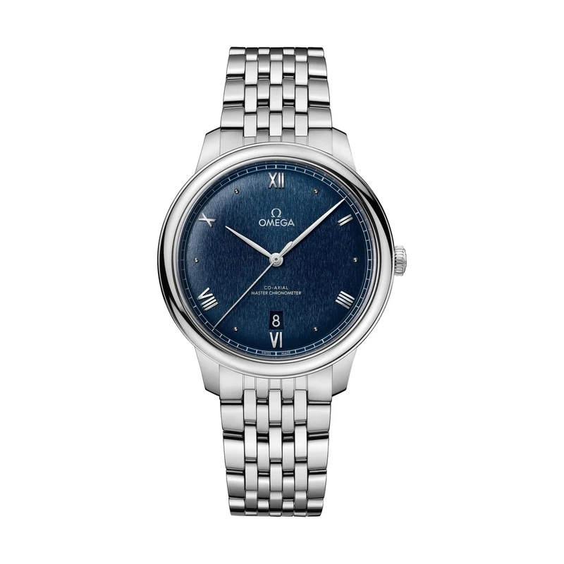 De Ville Prestige 40mm - Blue on Bracelet