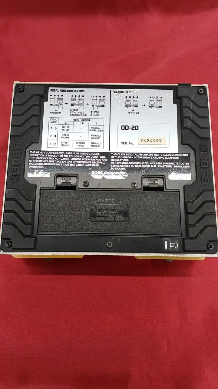 BOSS Effektpedal: OD-20