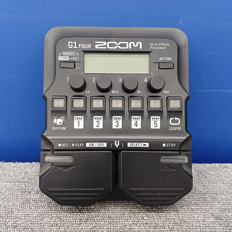 ZOOM Multi-Effektpedal G1FOUR