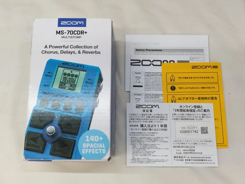 ZOOM Effektor MS-70CDR+