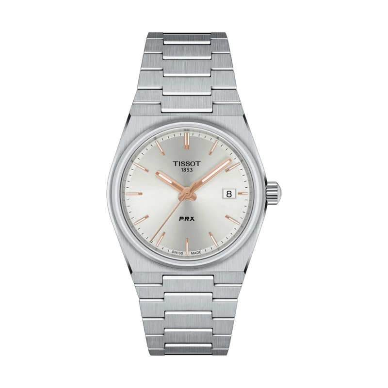 PRX Quartz 35mm - Silver on Bracelet