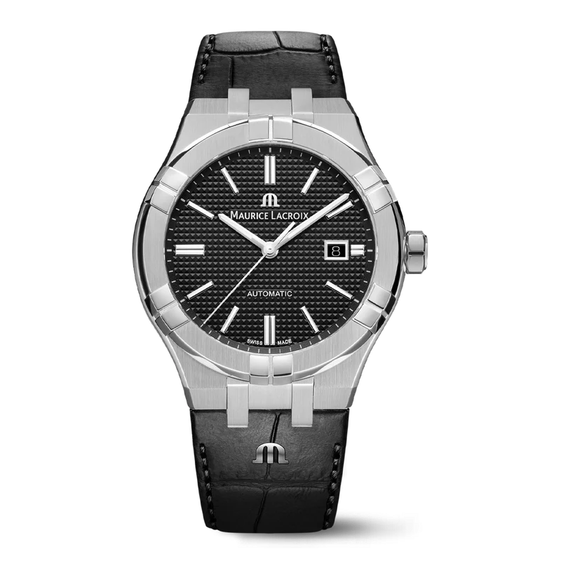 AIKON Automatic Date 42mm - Black
