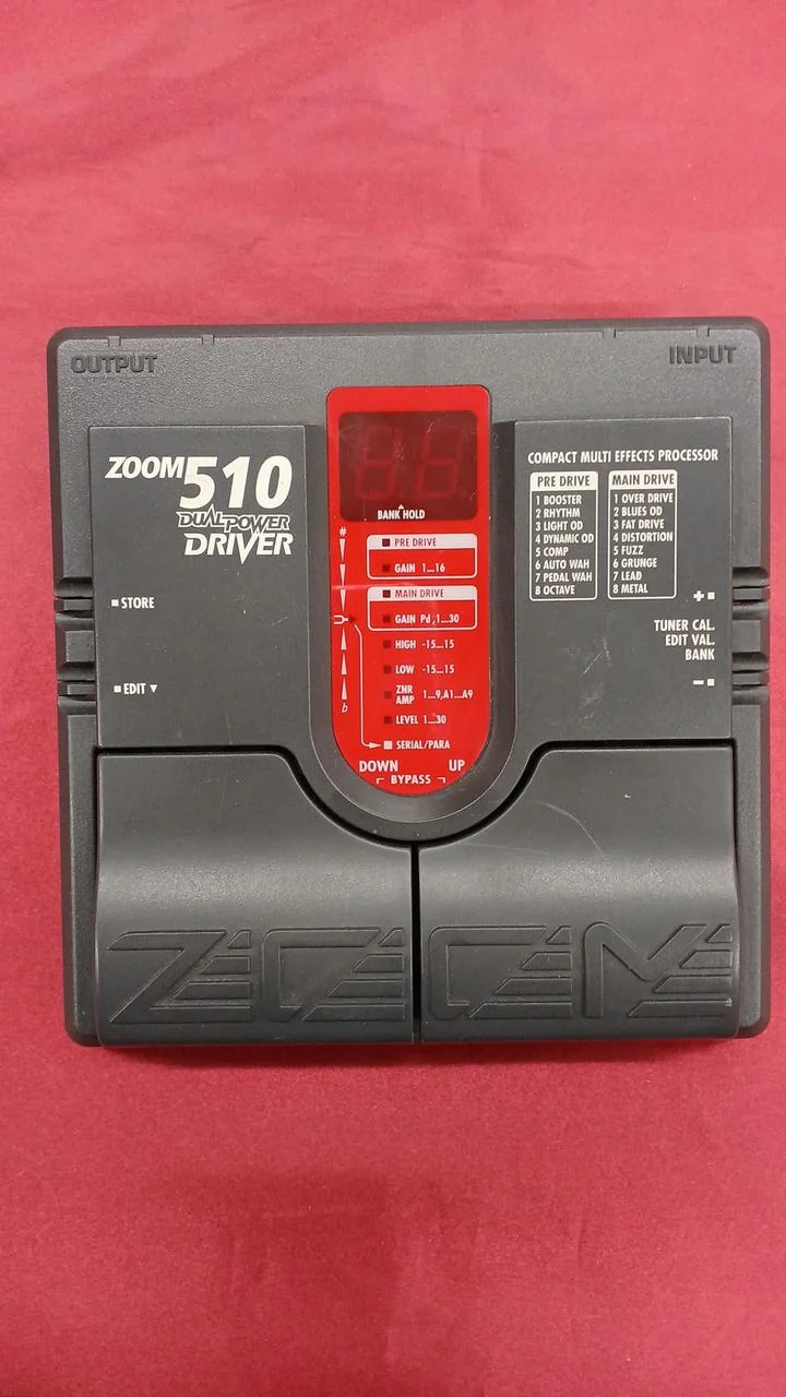 ZOOM Effektpedal: 510 Dual Power Driver