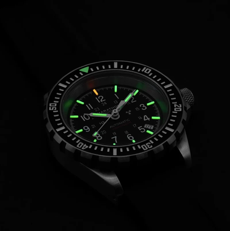 GSAR Diver's Automatic 41mm - Black on Rubber Strap