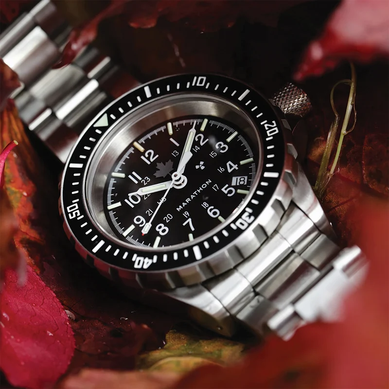 GSAR Type II Diver's Automatic "Grey Maple" 41mm - Black on Bracelet