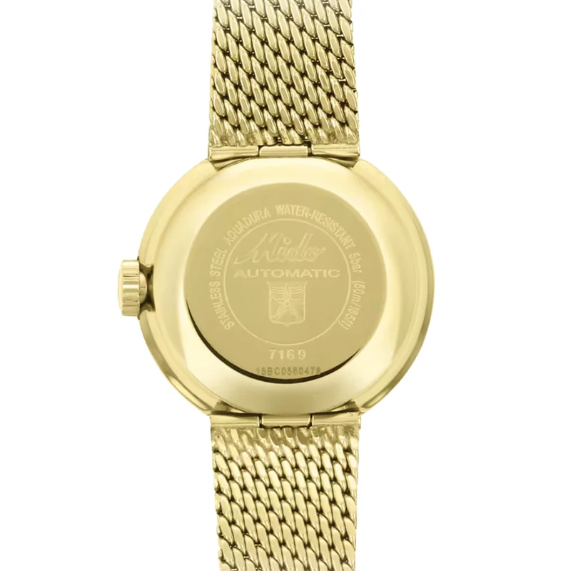 Commander 1959 Yellow Gold PVD 23.5mm - Champagne Yellow Gold on Bracelet