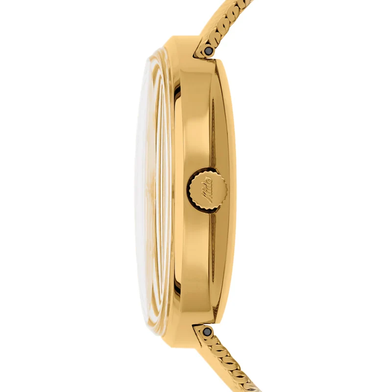 Commander 1959 Yellow Gold PVD 37mm - Silver on Bracelet