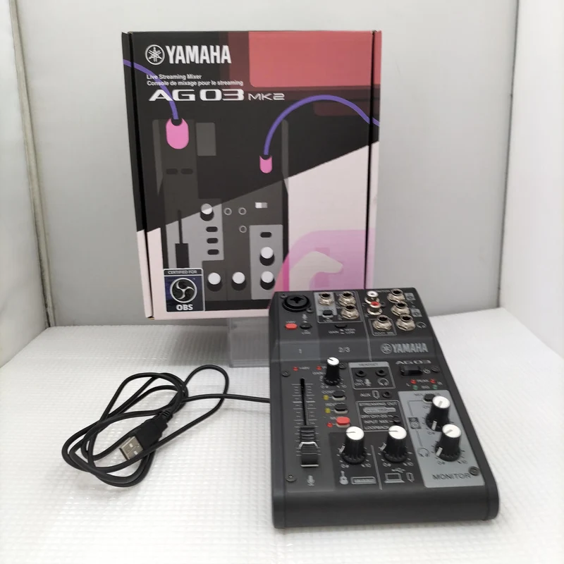 YAMAHA Live-Streaming-Mixer AG03MK2