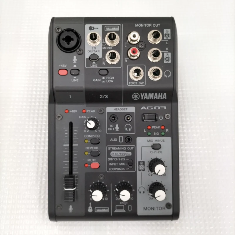 YAMAHA Live-Streaming-Mixer AG03MK2