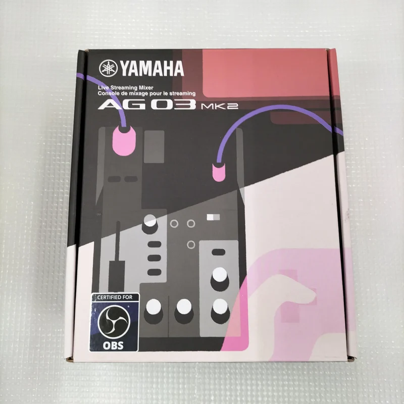YAMAHA Live-Streaming-Mixer AG03MK2