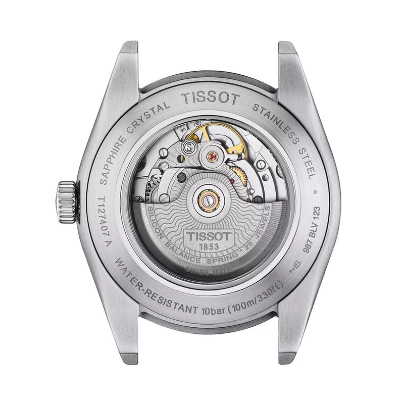 Gentleman Powermatic 80 Silicium 40mm - Black on Bracelet
