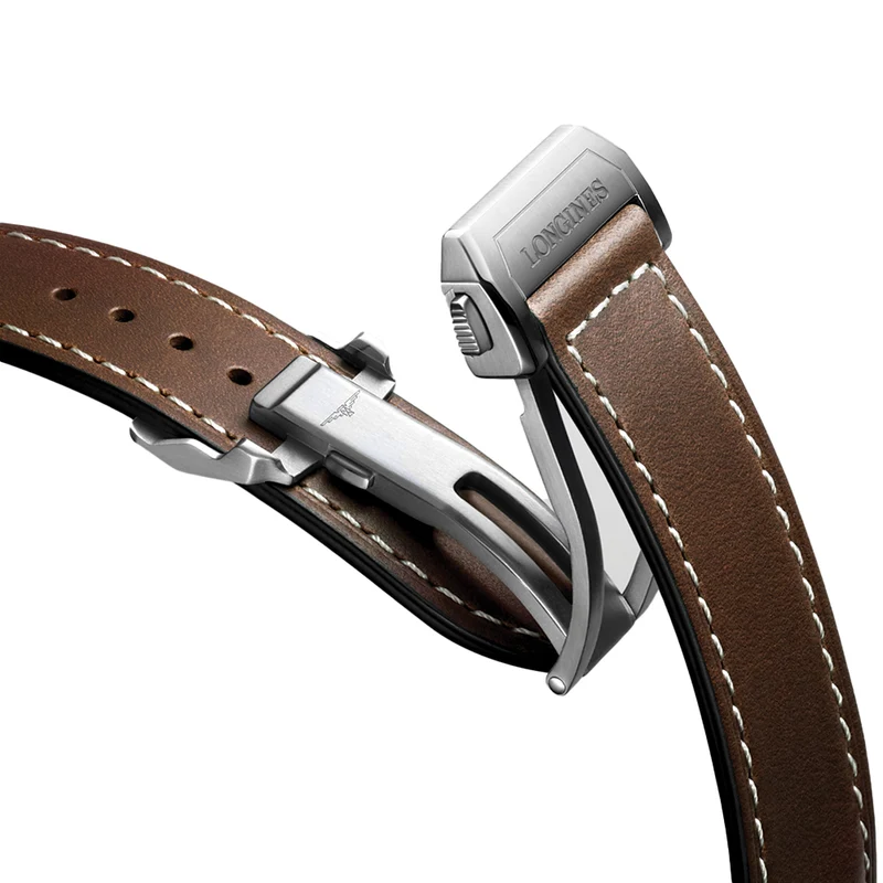 Spirit Zulu Time 42mm - Black on Leather Strap