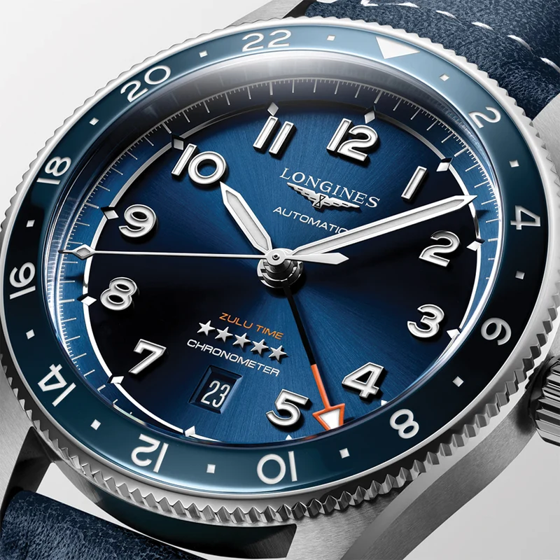 Spirit Zulu Time 42mm - Blue on Strap