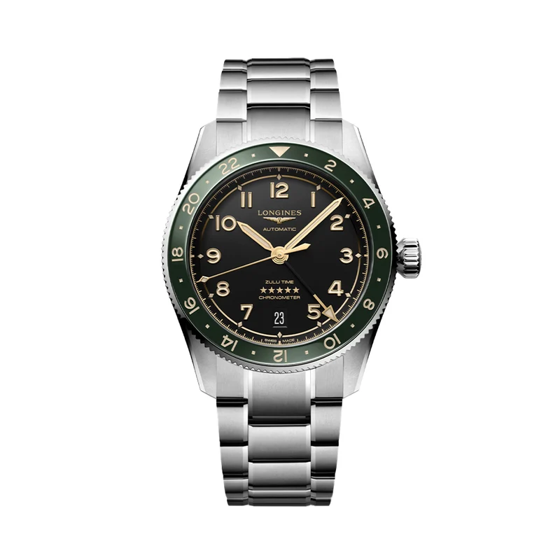 Spirit Zulu Time 39mm - Green on Bracelet