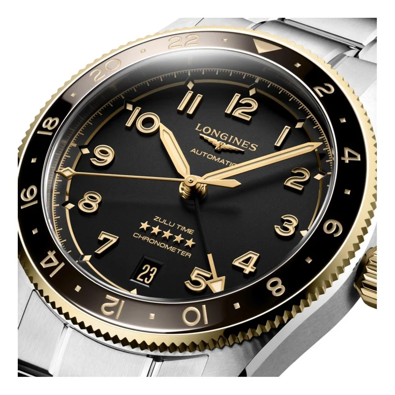 Spirit Zulu Time 39mm - Anthracite on Bracelet