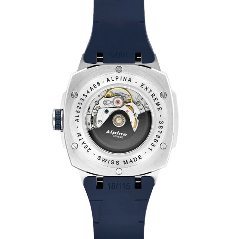 Alpiner Extreme Automatic 41mm - Blue on Rubber Strap