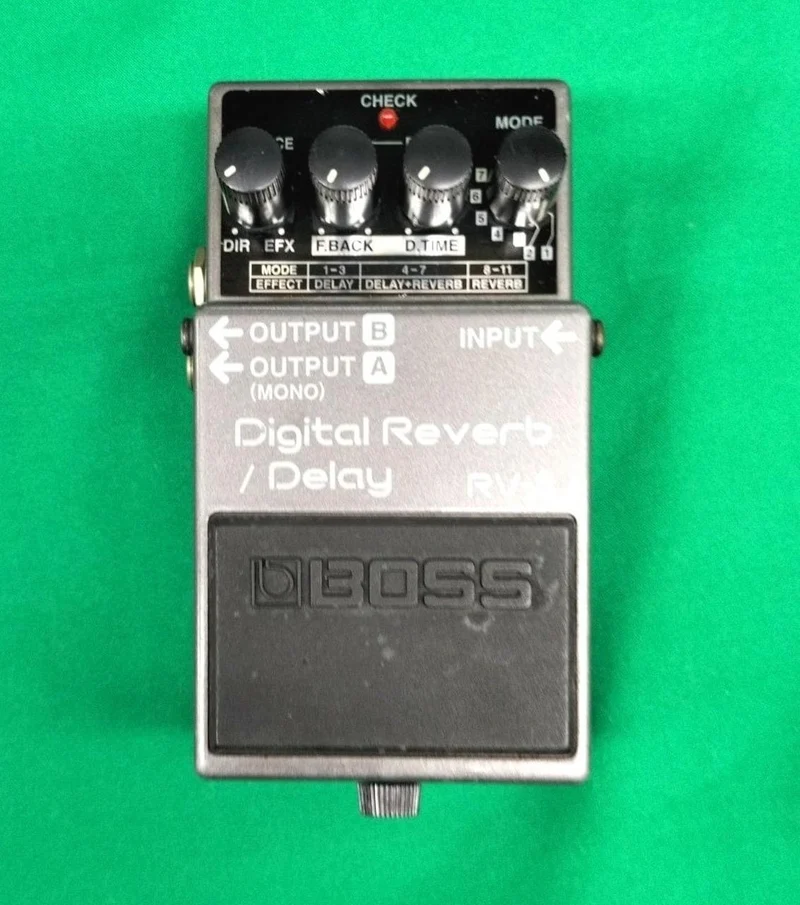 BOSS Reverb, Delay RV-3