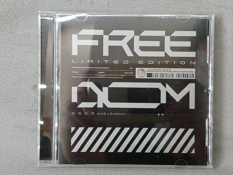 SONY MUSIC LABELS Takanori Nishikawa MIT T. KOMURO / FREEDOM Limited Edition